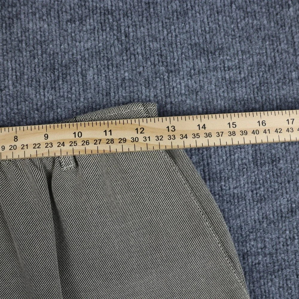 Alfred Dunner Skirt Womens 10 Khaki Elastic Waist Pockets Back Vent Made USA - Picture 5 of 10